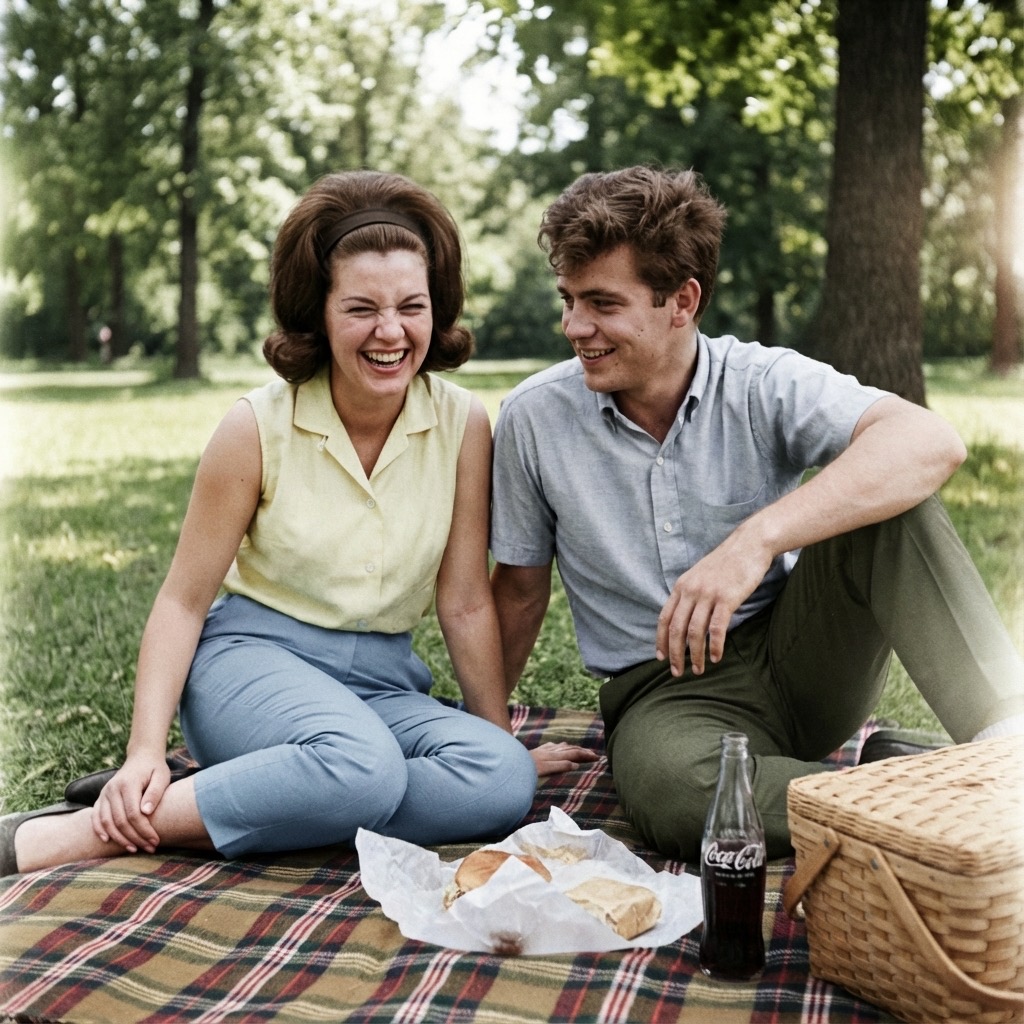 Colorized portrait photo 1