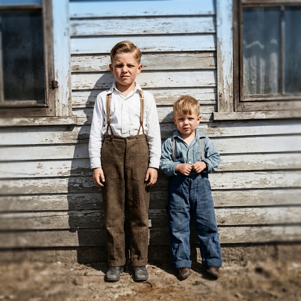 Colorized portrait photo 3